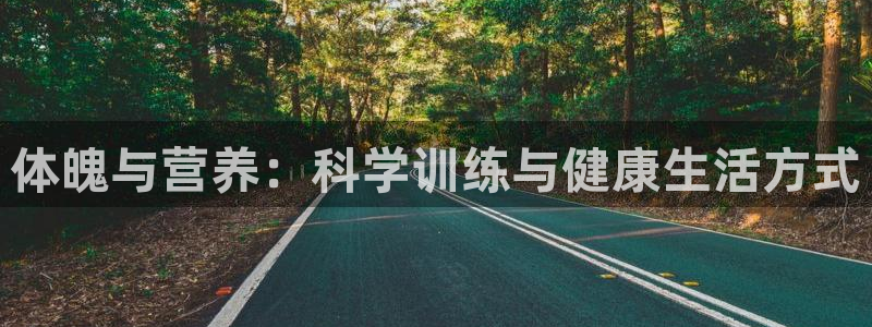 乐球体育app官网：体魄与营养：科学训练与健康生活方式